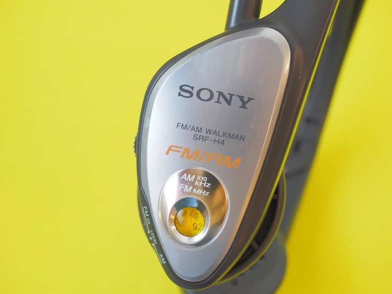Sony Walkman SRF-H4 AM/FM Stereo-Headset Kopfhörer Radio Bild 6