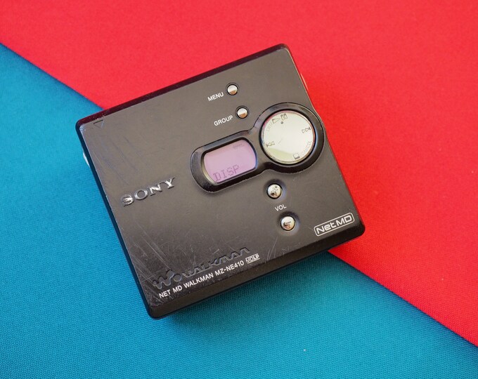 Sony MZNE410 Walkman Net MD Minidisc Player Recorder WORKING Etsy