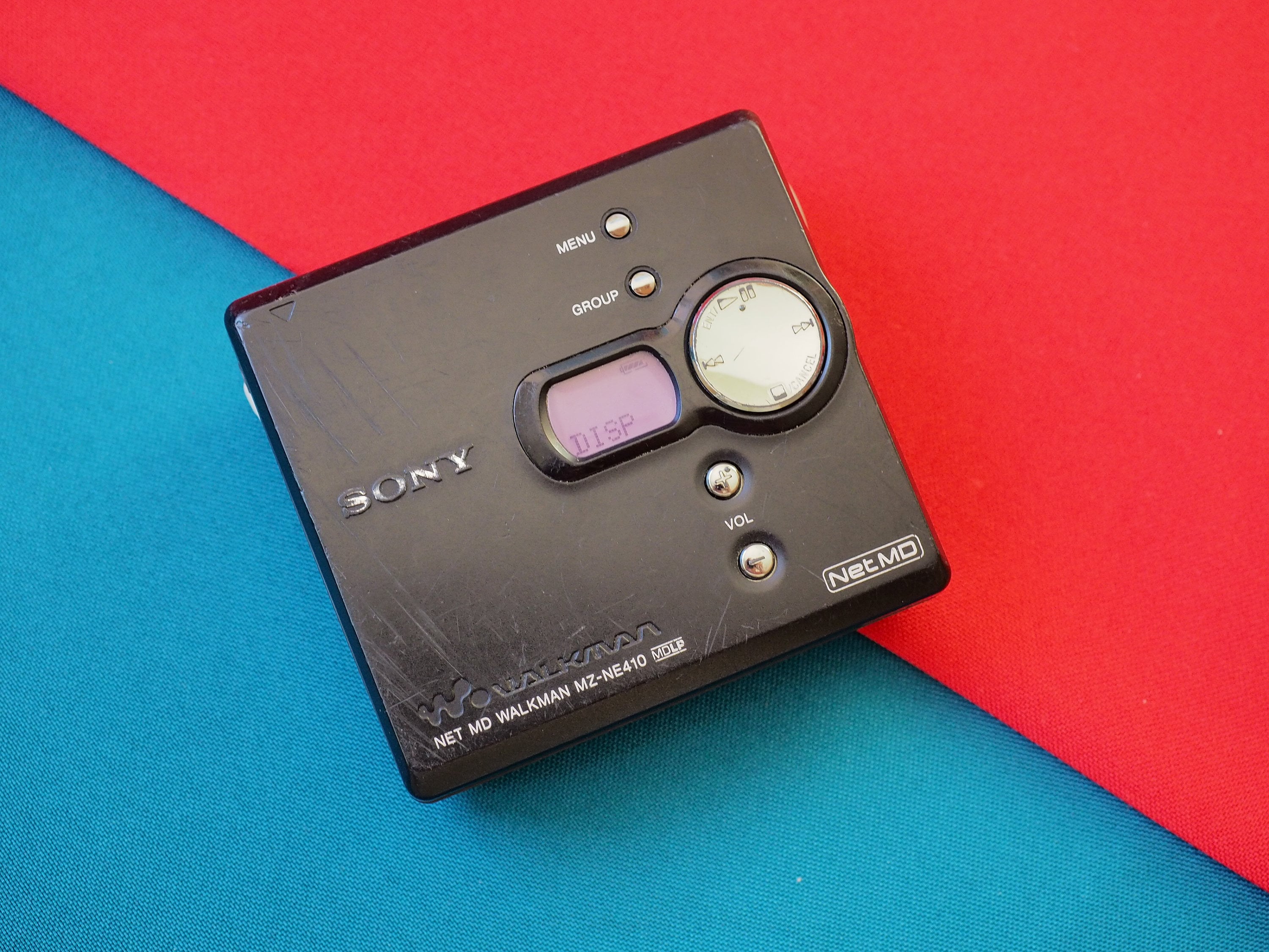 Sony MZ-NE410 Walkman Net MD Minidisc Player Recorder WORKING - Etsy