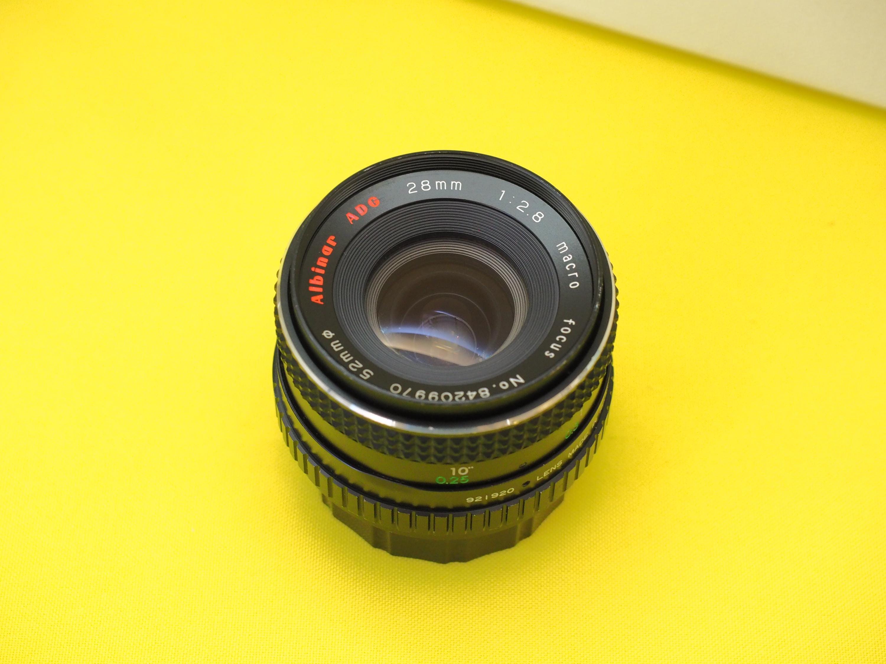 Pentax K Mount Lens 28mm - Etsy