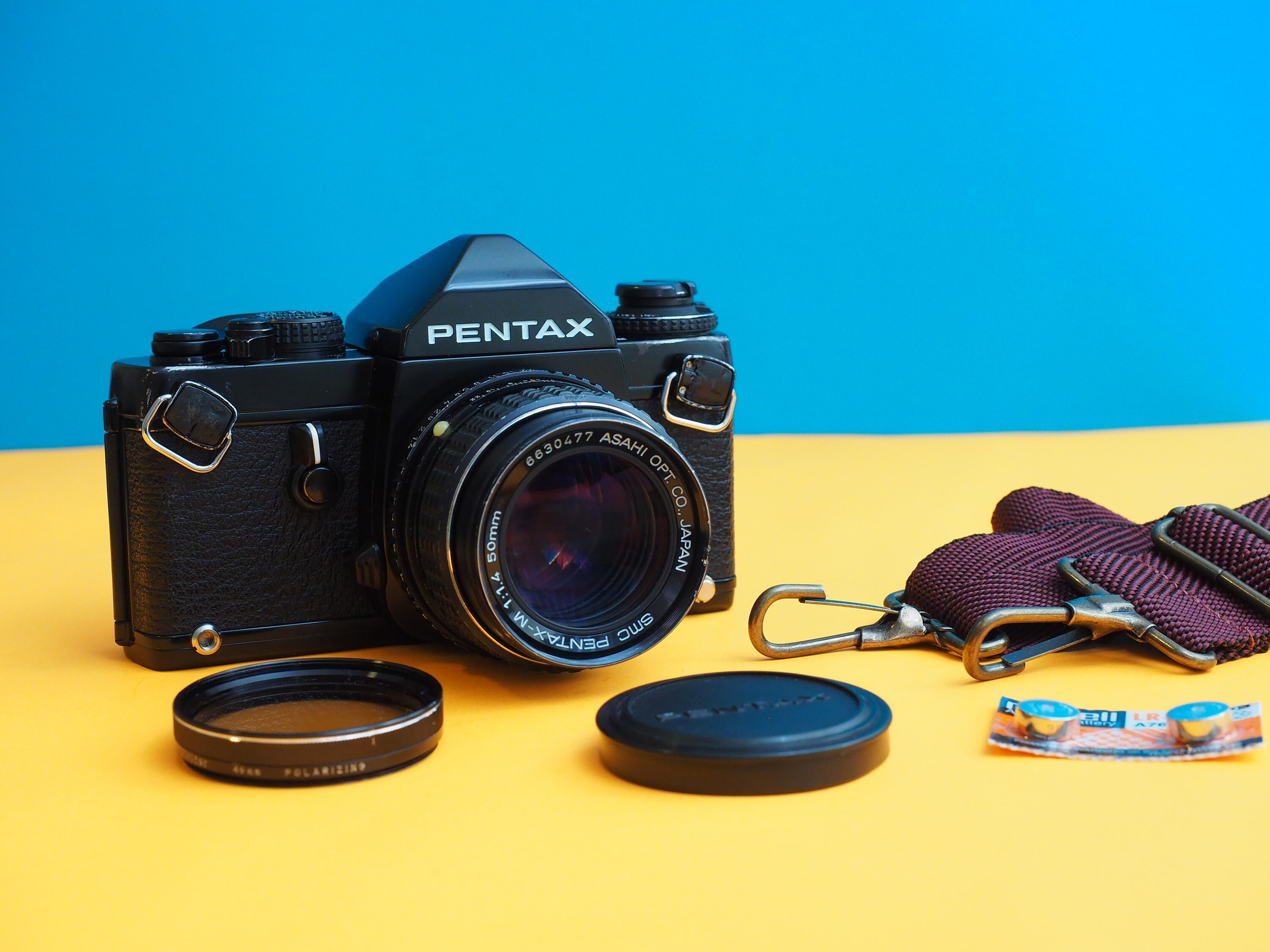 Vintage Pentax LX 35mm Film SLR Camera w/ PentaxM 50mm f/1.4 Etsy