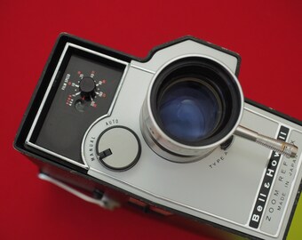 Bell Howell Zoom Reflex Model 315 Movie Camera 8mm Eight 8 Film