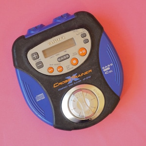 Aiwa XP SP90 Cross trainer Compact Disc Portable CD Player WORKING
