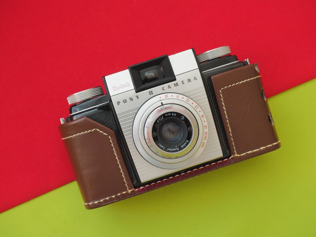 OBJECTIF APPAREIL PHOTO 51 mm Kodak Pony 828 avec obturateur 200