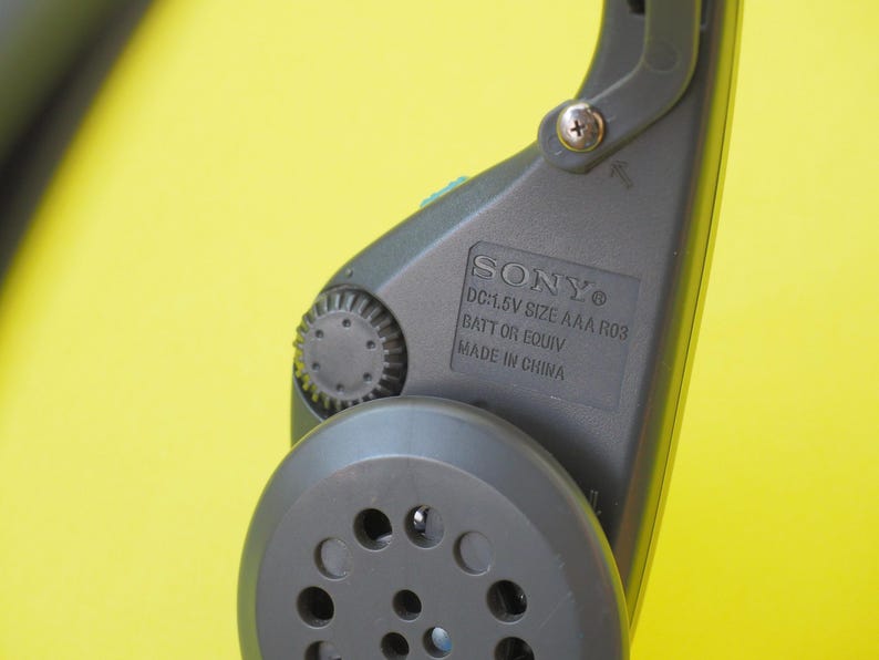 Sony Walkman SRF-H4 AM/FM Stereo-Headset Kopfhörer Radio Bild 2