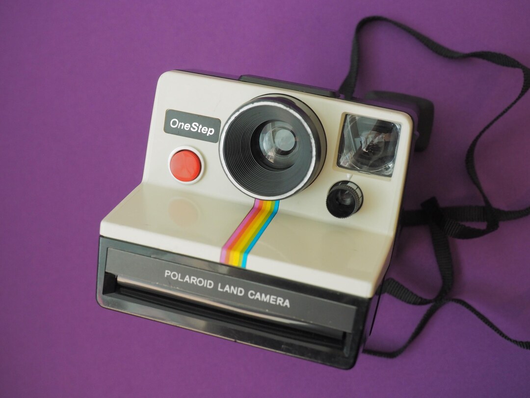 Polaroid One Step SX-70 RAINBOW Instant Film Land Camera Vintage ...