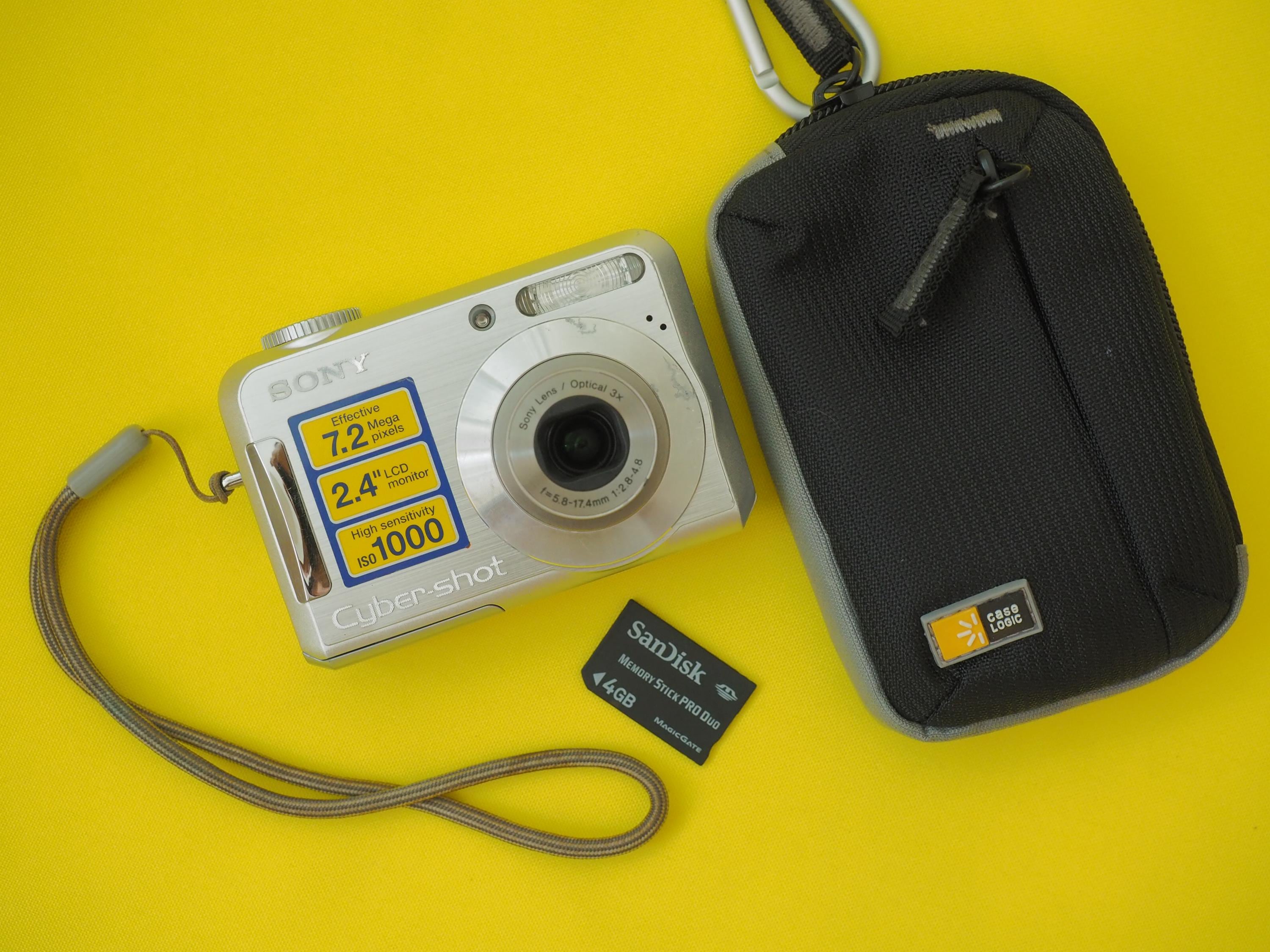 SONY Cyber-shot 7.2メガピクセル 本体と付属品 Sony cybershot 7.2 - Etsy 日本