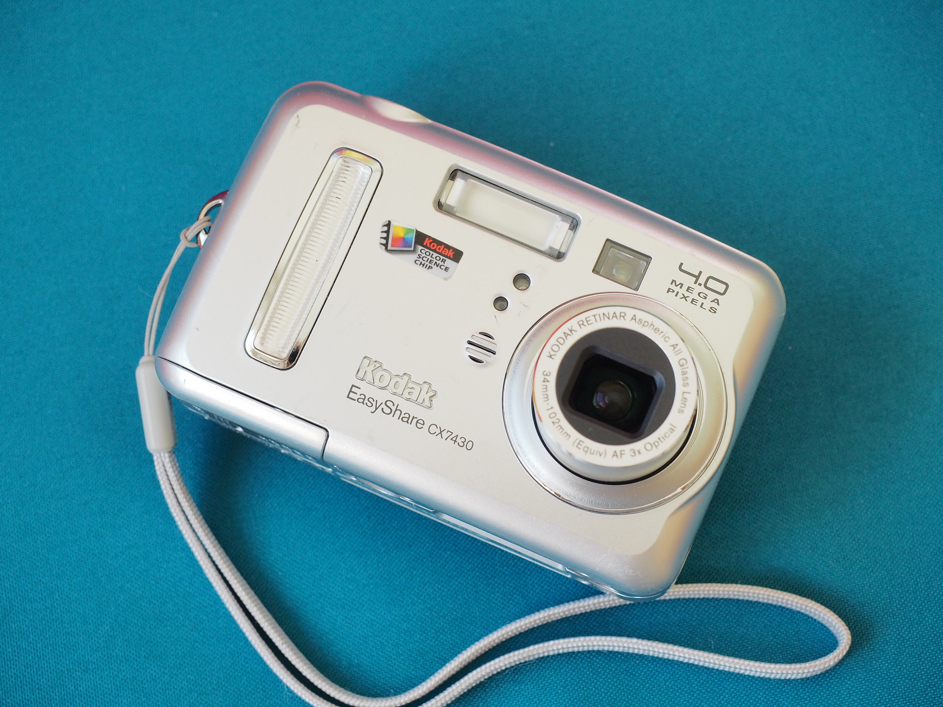 Kodak Easyshare CX7430 4.0MP Compact Digital Point and Shoot - Etsy