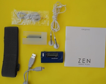 Creative Zen Nano Plus 1GB Portable MP3 Player FM Radio WORKING