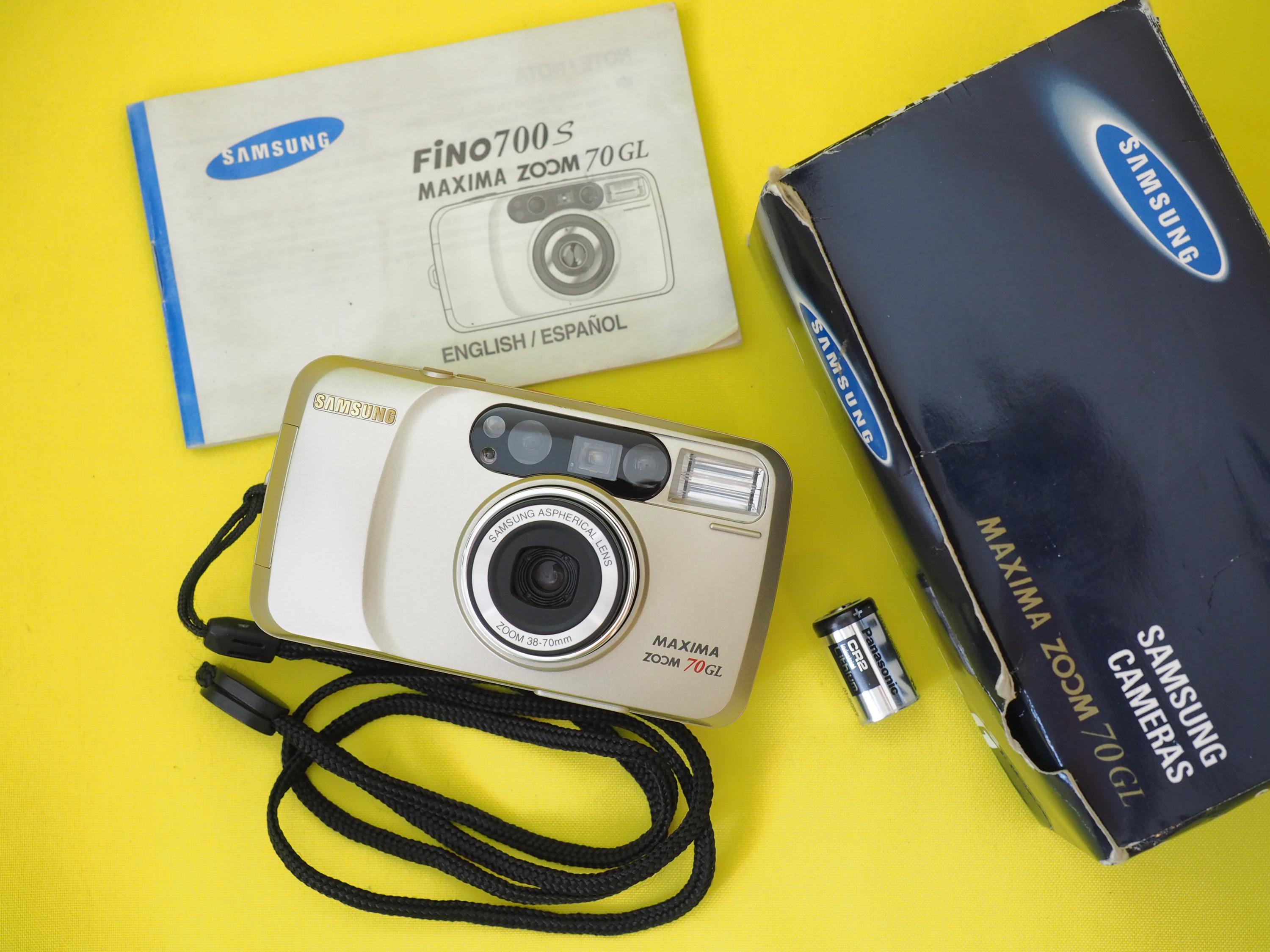 Samsung Maxima Zoom 70GL 70 GL 35mm Film Point and Shoot Compact