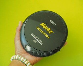 Coby CX-CD109 Discman Portable CD Player WORKING