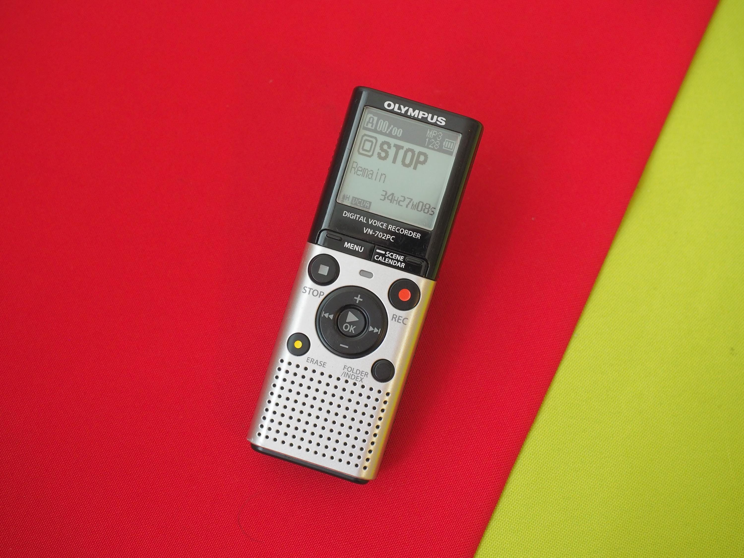 Olympus VN-702PC Digital Voice Note Recorder WORKING