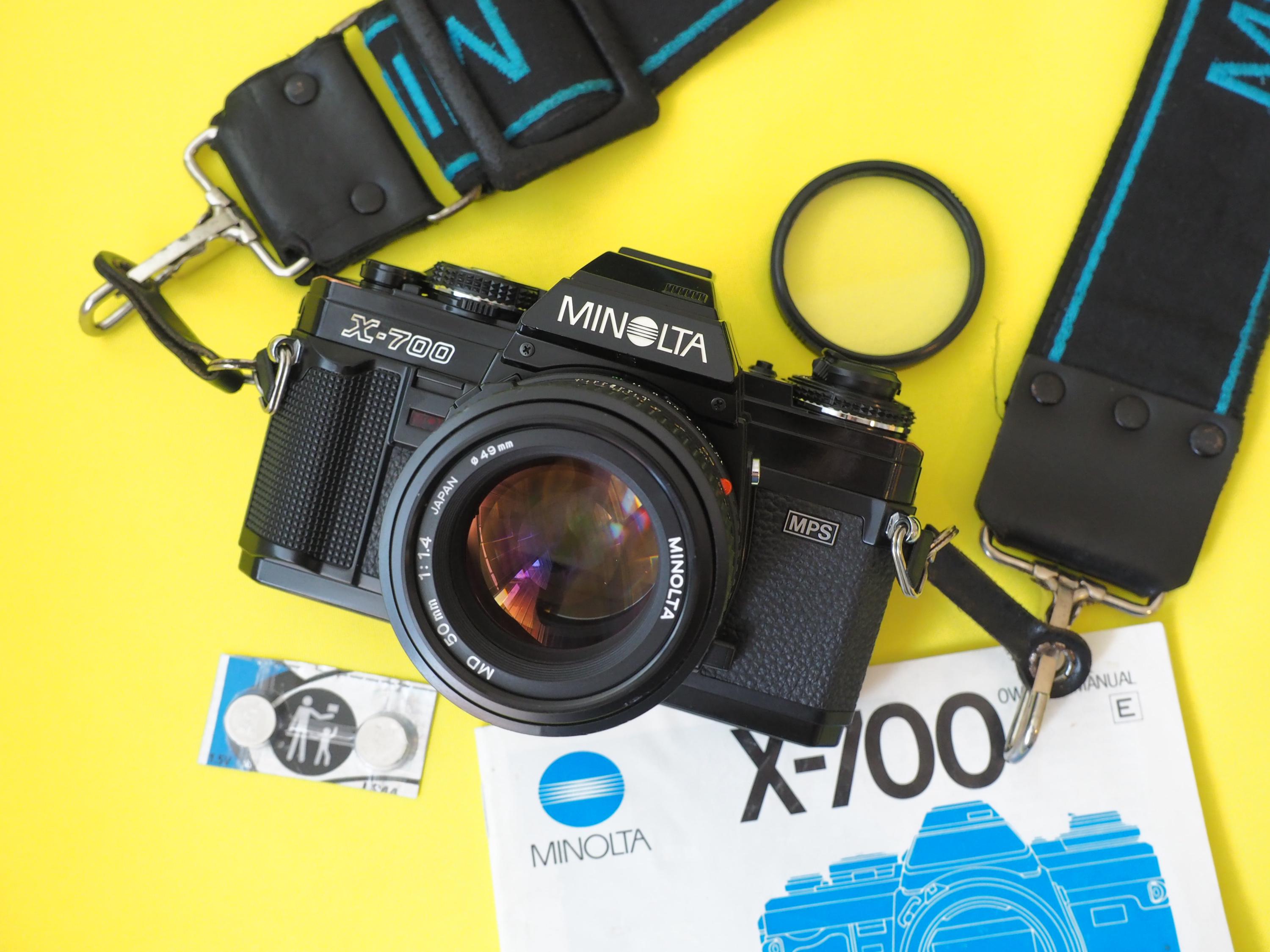 Minolta X-700 + MD 50mm + ズームレンズ + ストラップ Minolta X 700 Accessories - Etsy