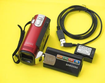 Samsung SMX-F40 Digital Video Camera Camcorder WORKING