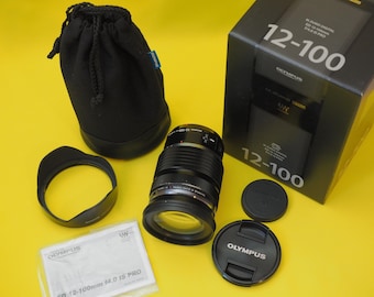 Olympus 12-100 mm 1:4 M.Zuiko PRO Objektiv für MFT Micro FourThirds ARBEITEN