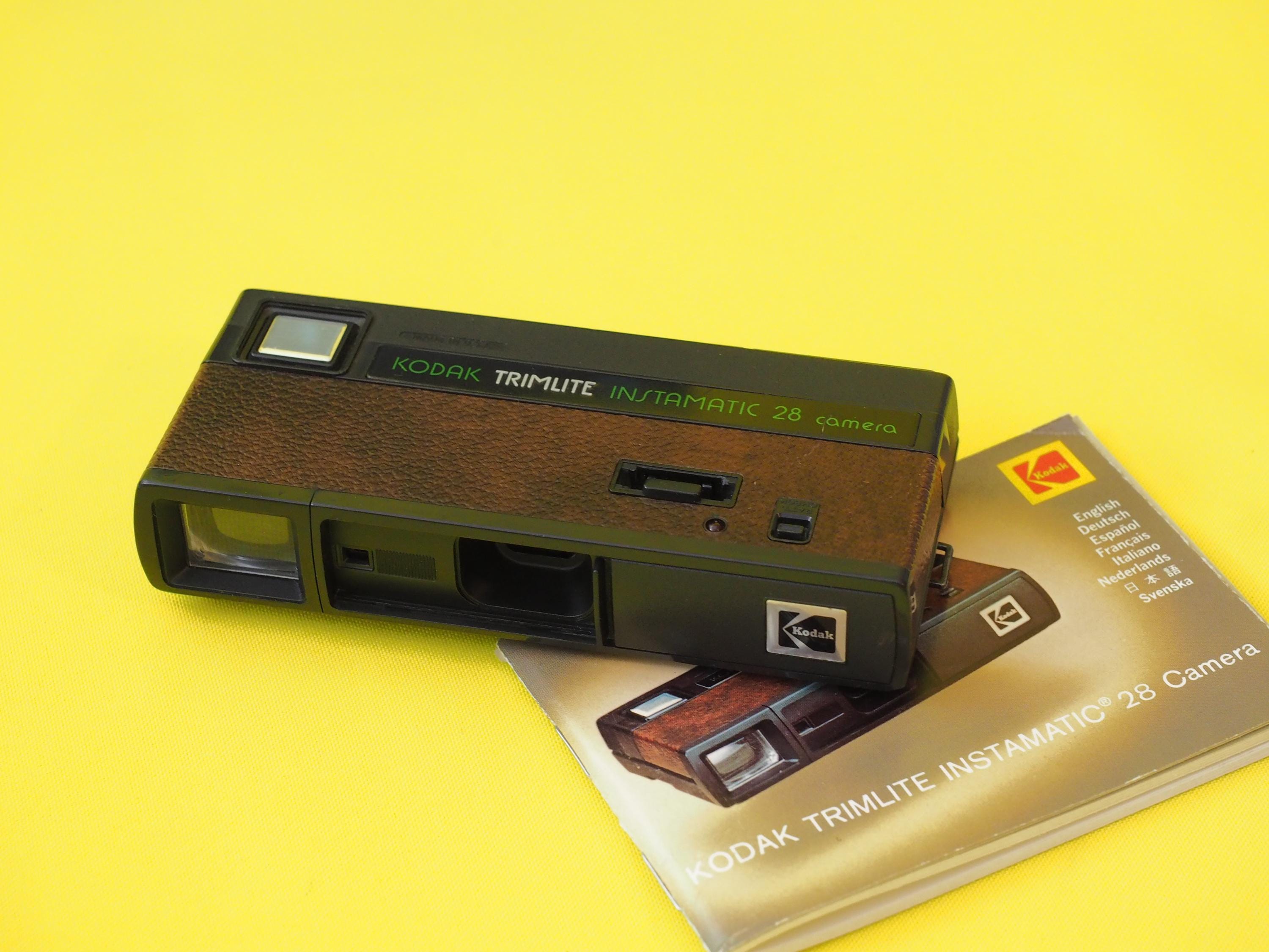 Kodak Pocket Trimlite Instamatic 28 110 Film Point and Shoot