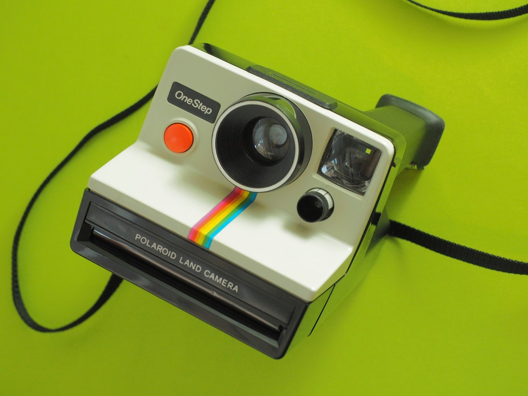 Polaroid One Step SX70 RAINBOW Instant Film Land Camera Vintage