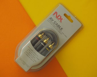 NEW Nexxtech AV Cable for iPod 3.5mm Composite Video Audio NEW