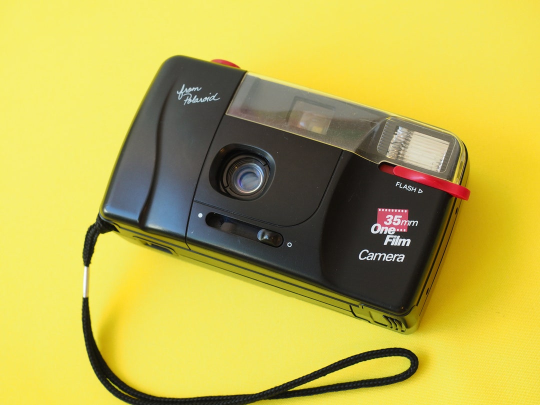 Polaroid One Film 35mm Film Point and Shoot Compact Flash Camera WORKING Etsy