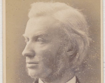 CDV England London Portmam Square Business Card Portrait Male Cliché Photographer J-Done