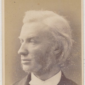 CDV Angleterre London  Portmam Square Carte de Visite Portrait Homme Cliché Photographer J-Done