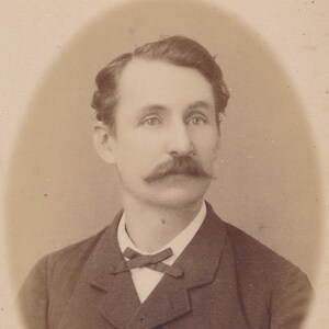 Jahrgang CDV Frankreich Visitenkarte Portrait männliche Fotografie P - Vuillot Chambery