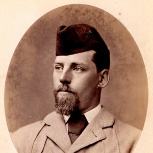 CDV Etats Unis New York Broadway Carte Cabinet Portrait Homme Photographie C D Fredricks HO'Neil