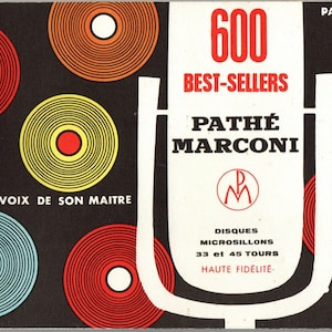 Livre : Catalogue Pathé des années 1896 à 1914