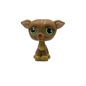 Figurine Littlest Petshop LPS Brown Eyes Green
