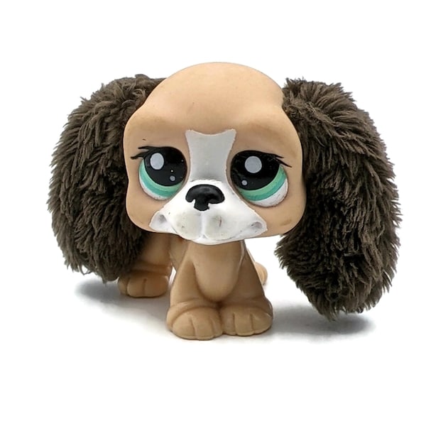 Figurine Littlest Petshop LPS (#2413) Chien Dog Basset Hound