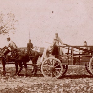 Photography ancient Military War soldiers cart places to locate