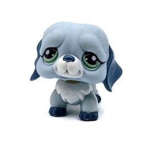 Figurine Littlest Petshop LPS (#1087) Dog Saint Bernard