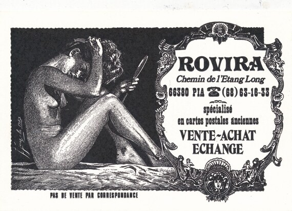 Carte Postale Nu Pin Up Erotique Erotic Sexy Rovira Postcard Etsy Carte Postale Nu Pin Up Erotique Erotic Sexy Rovira Postcard Etsy