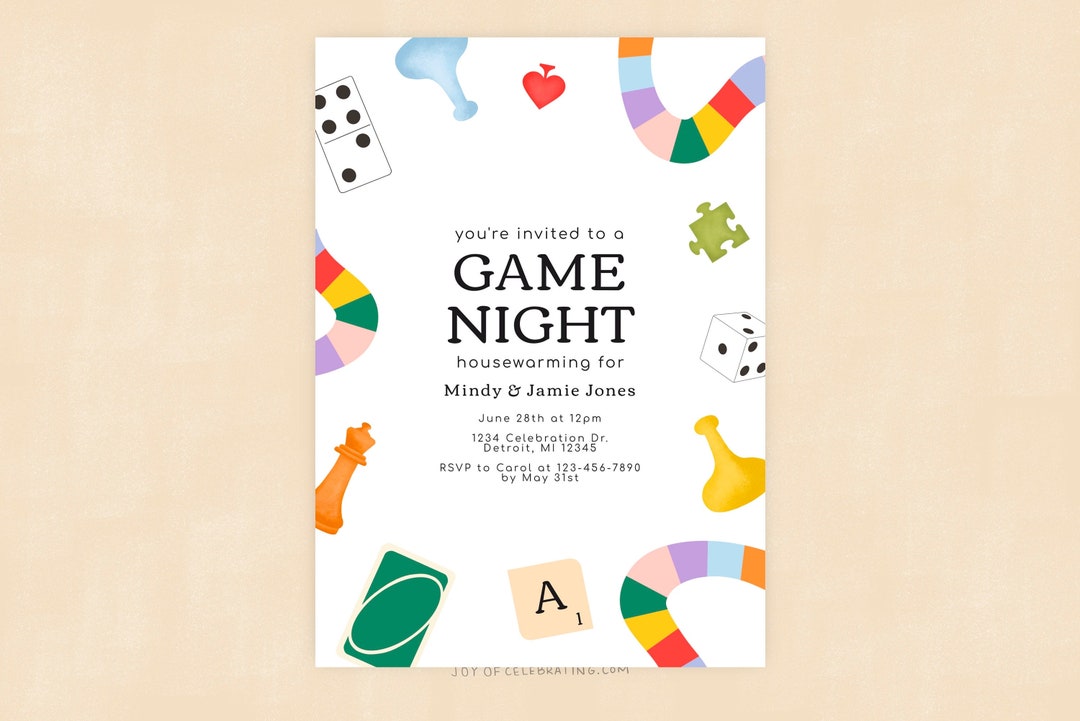 game-night-game-night-housewarming-invitation-board-card-game-new-home-adults-night-digital-printable-invite-template-for-game-night-etsy