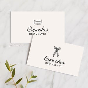 CAMILLE / Tarjetas de carpa con comida con temática de París, tarjeta de mesa imprimible, tema de ciudad parisina, tarjeta de carpa con comida plegada o plana