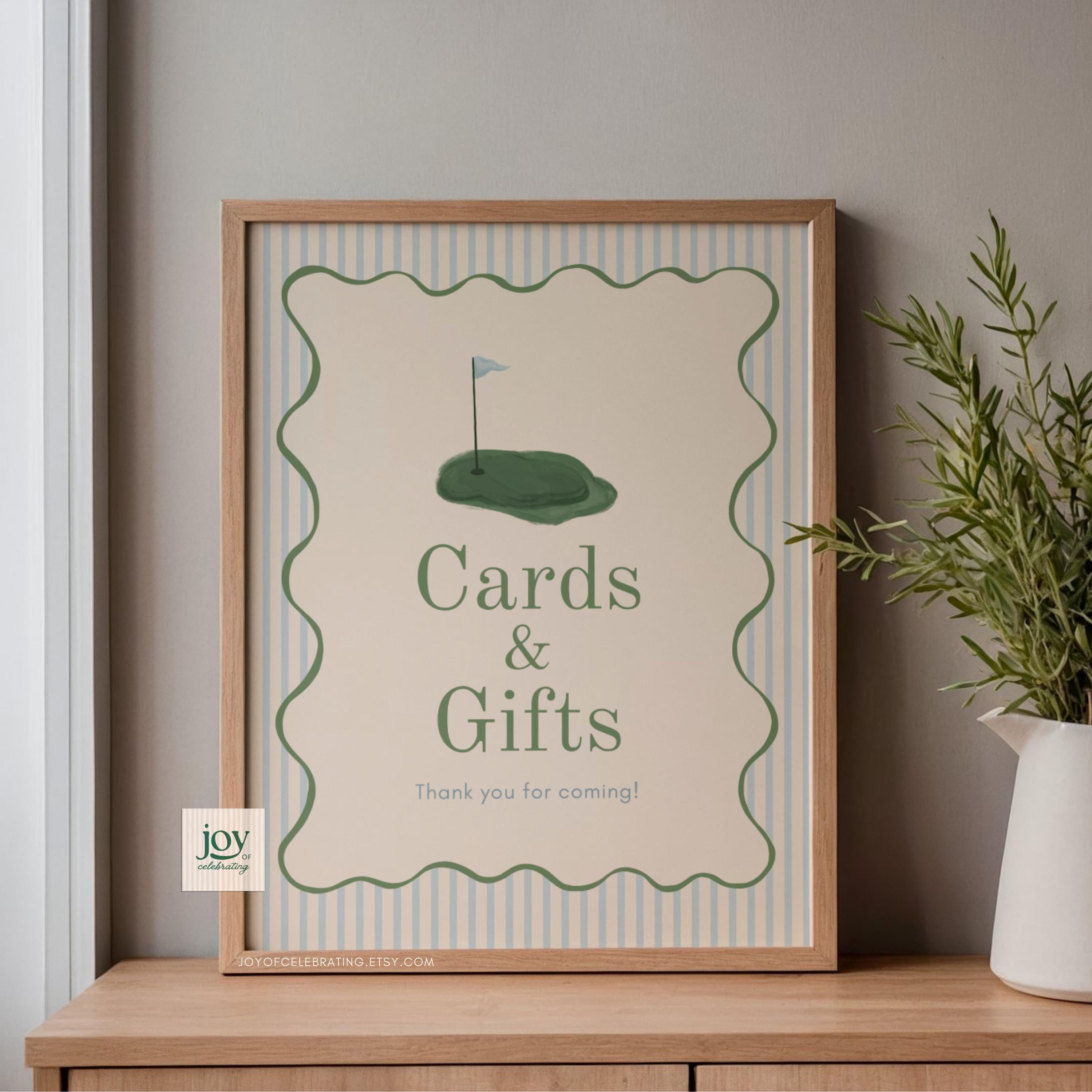 Table Sign Golf Tayler | Cards & Gifts Table Sign Template, Golf Themed Party, Country ...