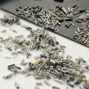 2-5 mm Graue Diamantsticks, graue Rohdiamantnadeln, grauer natürlicher roher Diamant, graue rohe ungeschnittene Diamantnadeln für Schmuck (1CT bis 5CT)