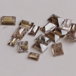 2.3-3mm Pink Diamond, Natural Baguette Loose Diamond, Pink Faceted Diamond Baguette For Ring (1 PC To 2 PCS Options) - PDD321