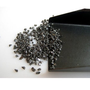 1mm to 2mm Approx Black Diamond Uncut Diamond Drilled Rough Diamond Raw Diamond Chips Black Raw Uncut Diamond 1ct to 5ct Options Etsy