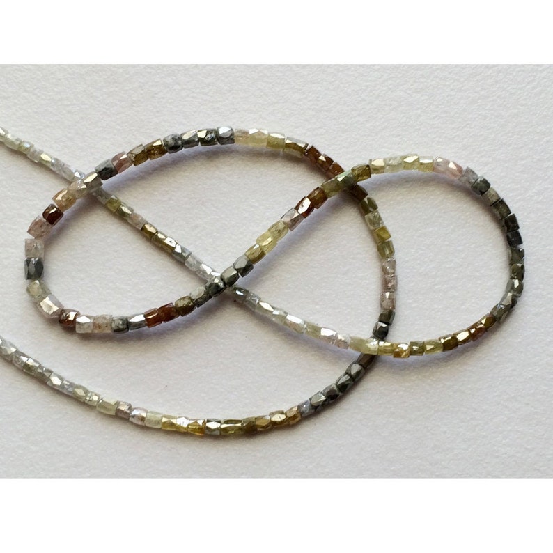 1.5mm-2.5mm Multi Sparkling Diamonds Pipes Diamond Faceted | Etsy