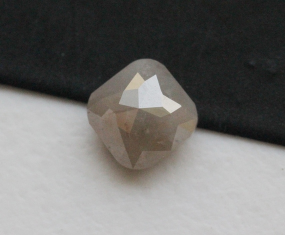 4.9mm Rose Cut Diamond for Wedding Rings pendant Rare 0.75 Cts