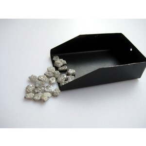 8-10mm White Raw Diamond, White Rough Diamond, Raw Diamond, Uncut Rough ...