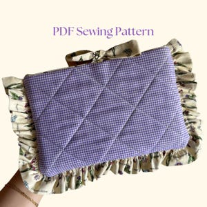 Book Cover, PDF Sewing Pattern, Beginner Sewing Patterns, Book Sleeve