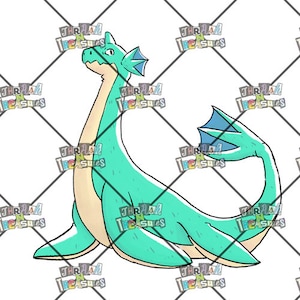 Monster van Loch Ness PNG 8,5&quot;x11&quot; Download sublimatieontwerp