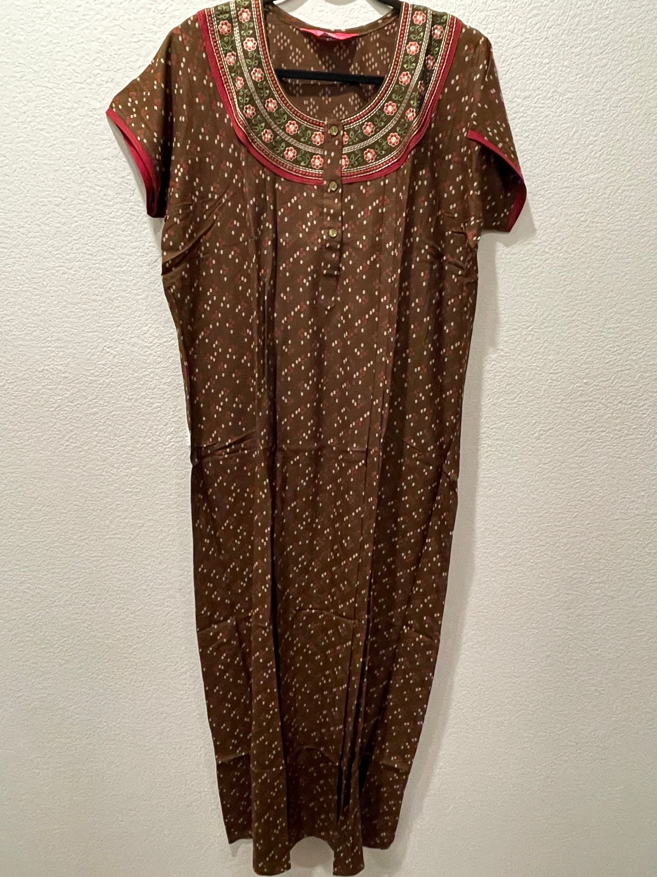 Women Nighties Alphine Fabric Nighties for Sleepwear Long Free Etsy