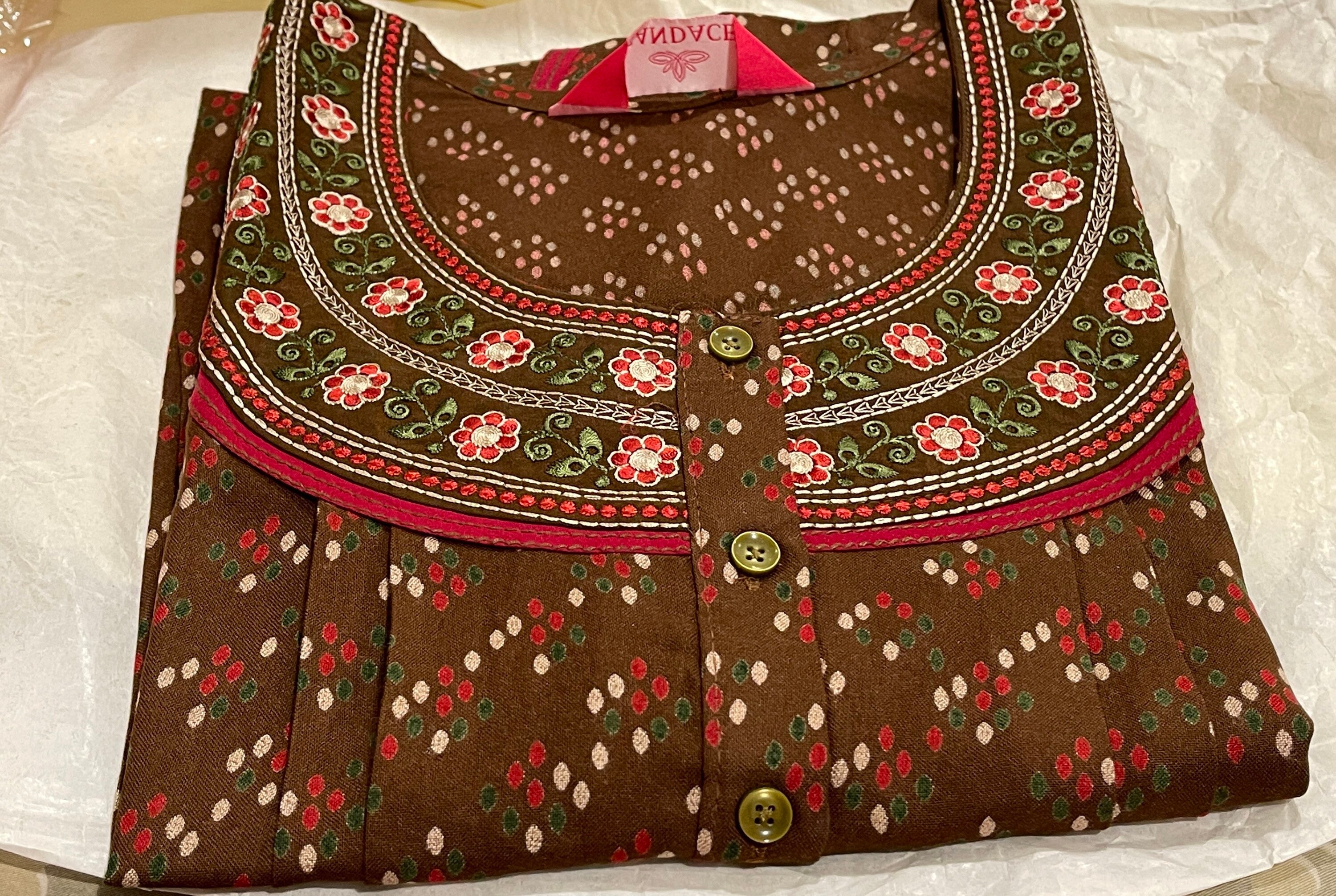 Women Nighties Alphine Fabric Nighties for Sleepwear Long Free Etsy