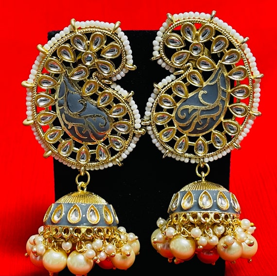 Hanging jhumkas best sale online