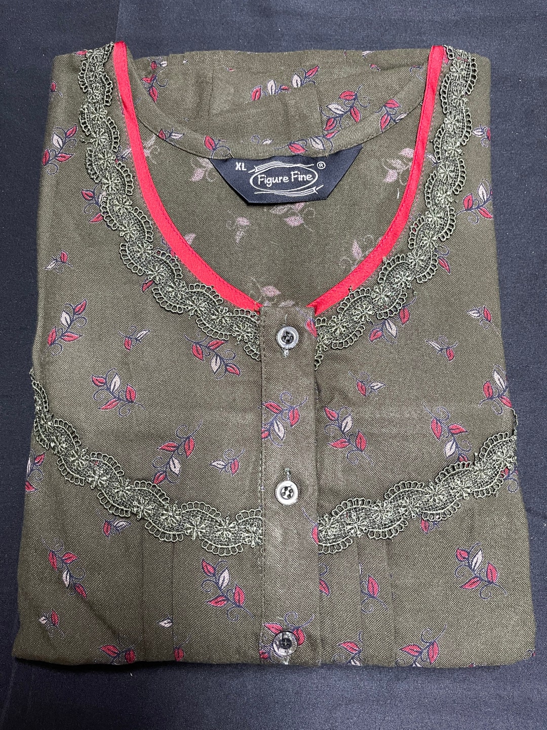 Women Nighties Alpine Fabric Freesize Nighties for Sleepwear Long Free