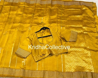 Chanderi pure silk designer saree