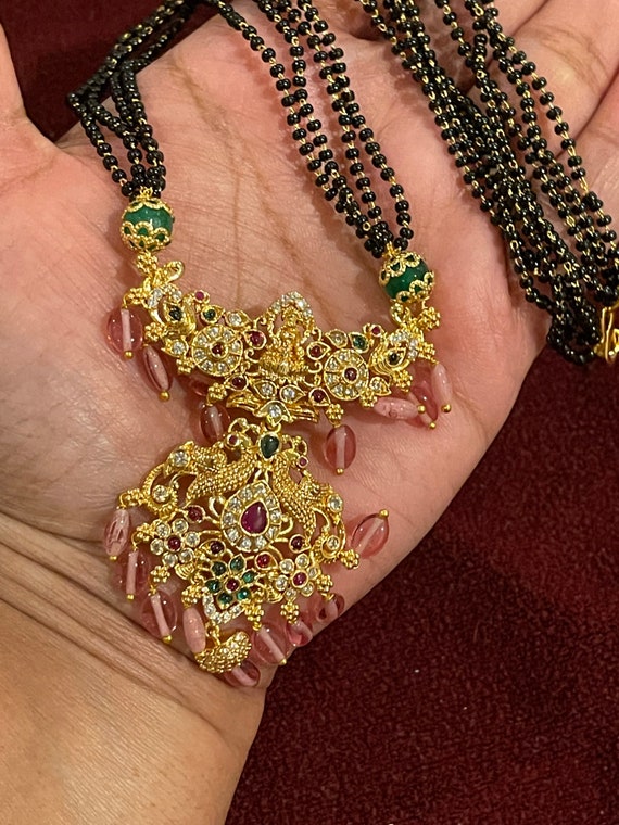 Black Indian Seed Bead Multi Strand Necklace and Bracelet Set NWT | eBay